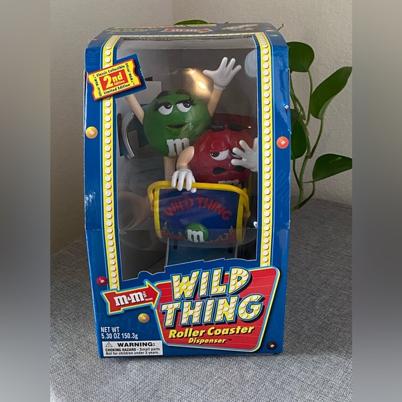 M & M Wild Thing Rollercoaster Candy Dispenser - Picture 1 of 7